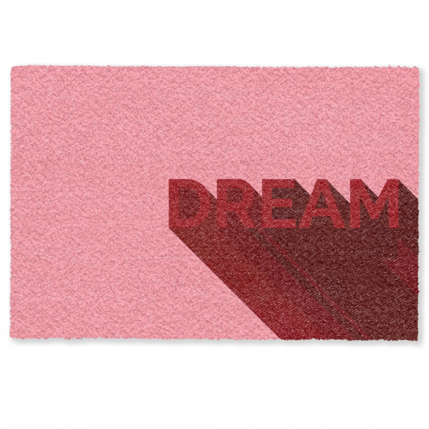 Dream - 3D - Rood - Roze Deurmat klein -zkaufland3d