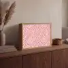 Zebra - Print - Roze Light Box met batterij (Wandlamp) middel 907 -sfeer2