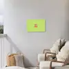Grl pwr - Groen - Rood - 3D Tuinposter op houten frame 2 cm dik klein -sfeer1