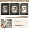 Pizza - Japandi - Decoratie - Vintage Light Box met kabel (Tafellamp) klein -USP_dimbaarDE
