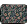 Botanisch - Patroon - Blauw laptophoes neopreen klein 279 -zkaufland3dotto
