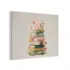 Boeken - Stapel - Bloemen - Kleurrijk PET vilt klein -3d