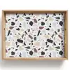 Terrazzo -  Patroon - Kleurrijk - Klei Dienblad Rechthoek middel 911 -z3d_shopping