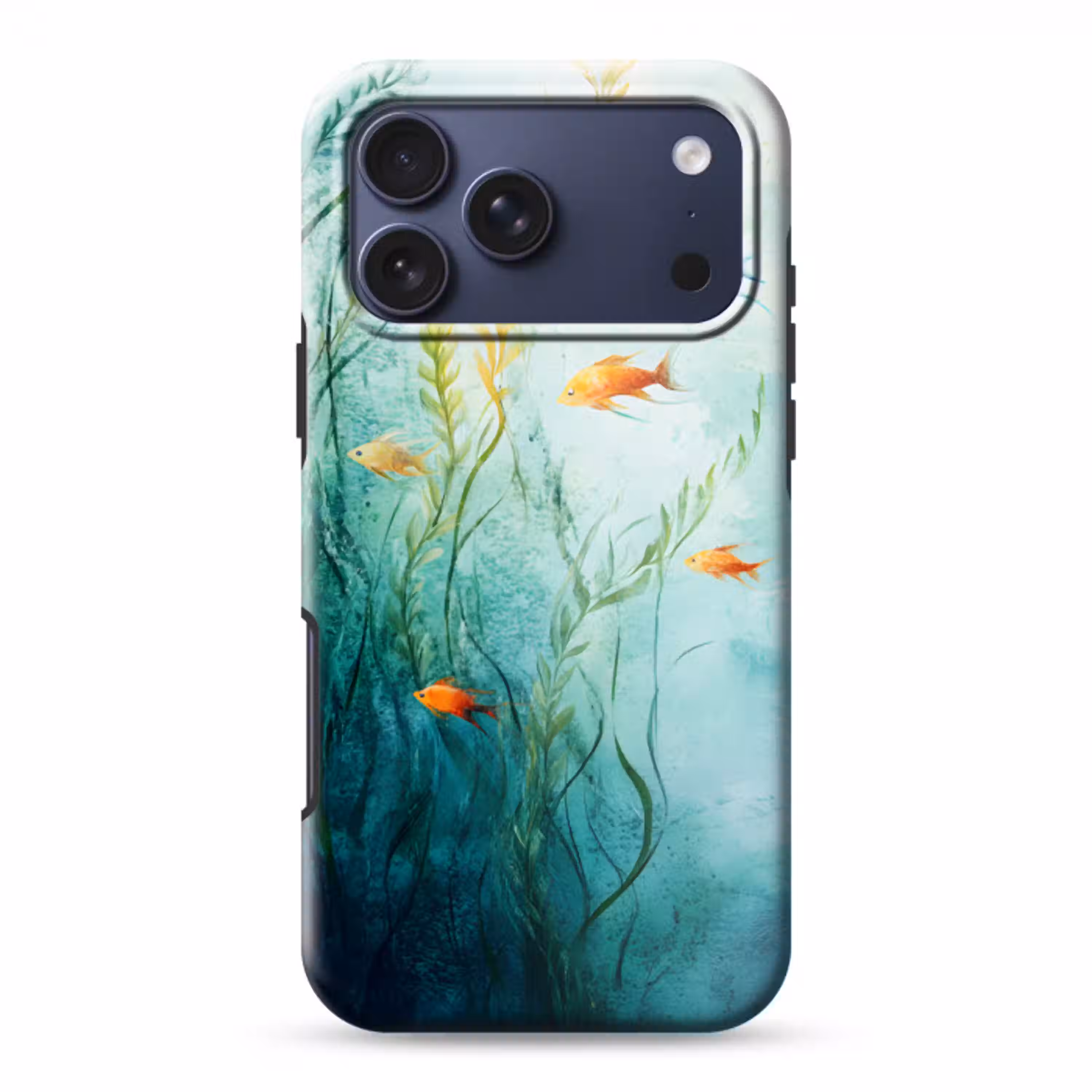 Waterplanten - Vissen - Kleurrijk - Water Toughcase MagSafe Apple iPhone 17 Pro Max klein -3d