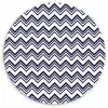 Oceaan - Golven - Blauw - Wit Wandcirkel plexiglas klein 852 -3d