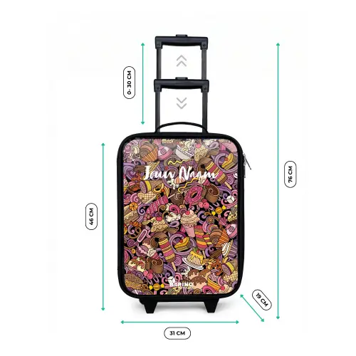Sweet surprises Kinderkoffer - Zwart klein -productfoto_formaten