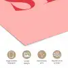 Star girl - Roze - Panter - Ster poster papier klein -closeup_NL