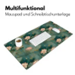 Botanisch - Bloemen - Roze Muismat XXL klein 681 -ysfeer4_duits