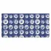 Borden - Floraal - Blauw Muismat XXL klein 681 -3d_leeg