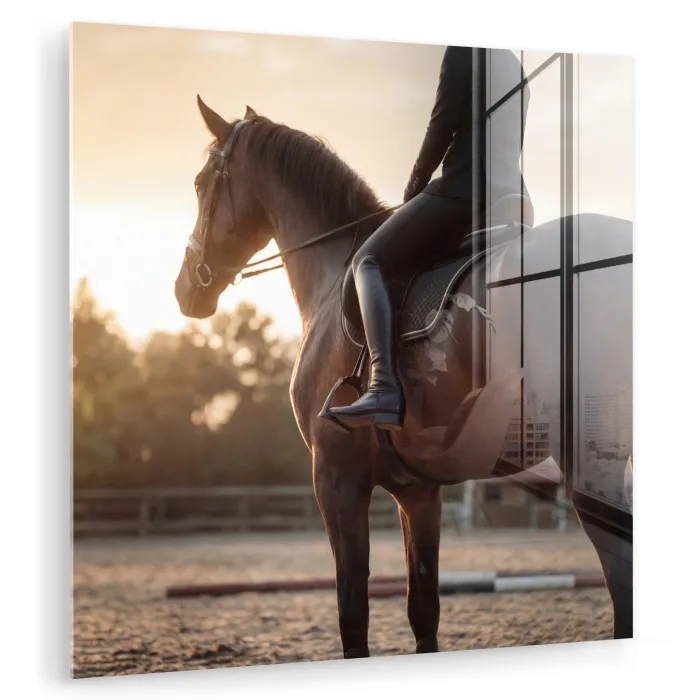 Harmonie - Ruiter - Zon plexiglas 5mm klein -zzzproduct_nieuw