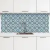 Tegel - Vintage - Patronen keuken achterwand 2 middel 871 -3d