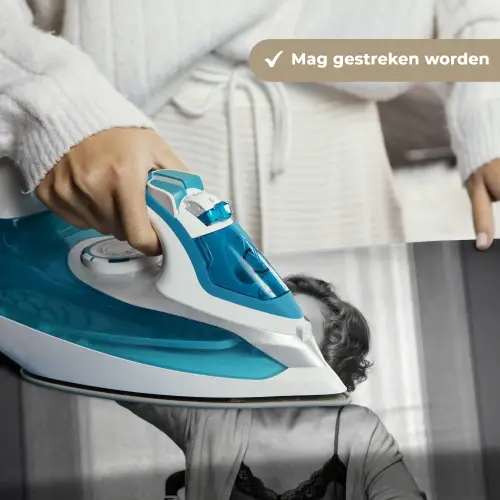 Vrouw - Spaghetti - Zwart - Wit Wandkleed katoen klein -sfeer9