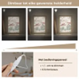 Jungle - Rustiek - Pastel Light Box met kabel (Kinderlampje) klein -USP_dimbaarNL