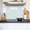 Patronen - Abstract - Driehoek - Geometrie Inductie beschemer met haakjes klein 777 -sfeer2