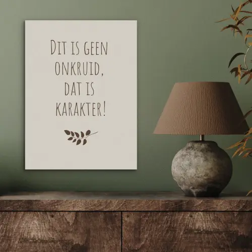 Bruin - Minimalistisch - Quote - Zomer PET vilt klein -sfeer2