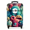 Monster Menigte NBS - Handbagage koffer - Kinderen Unisex middel -productfoto_recht