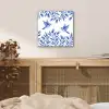 Modern - Vogels - Delfts - Blauw aluminium wit klein -sfeer3