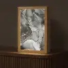 Marmer - Zwart - Goud - Grijs Light Box met kabel (Tafellamp) klein -z3d_website