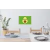 Avocado - Groen - Speels Muursticker klein -eettafel