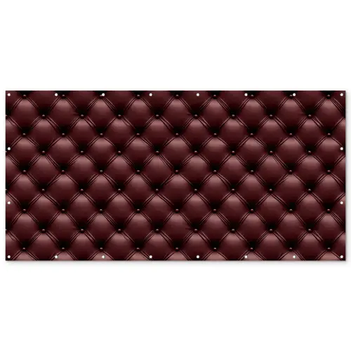 Leer - Patroon - Bordeaux Balkonbeschermer Duitsland klein 596 -zz_3d