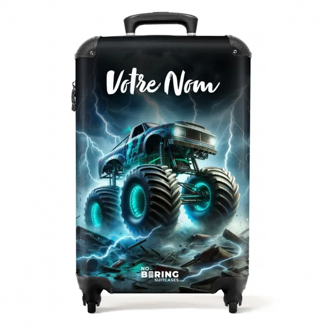 Thunder Wheels NBS - Handbagage koffer - Kinderen Unisex middel -productfoto_recht