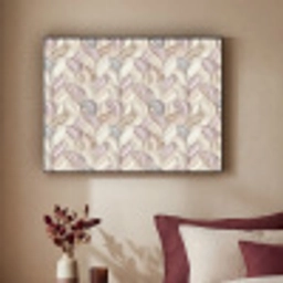 Abstract - Golvend - Pastel Textielframe zwart klein 947 -sfeer1