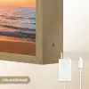 Palm - Zonsondergang - Horizon - Strand - Zee - Tropisch Light Box met batterij (Wandlamp) middel -USP_websiteoplaadbaarNL
