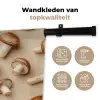 Kastanje Champignons - Beige Wandkleed katoen klein -sfeer2