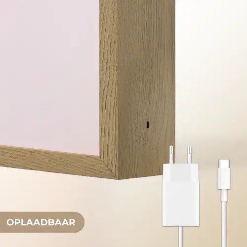Hart - Lolly - Snoep Light Box met batterij (Wandlamp) middel -USP_websiteoplaadbaarNL