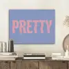 Pretty - Roze - Blauw - Golvend PET vilt klein -sfeer1