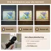 Lavendelbloemen - Quote - Gieter Light Box met batterij (Wandlamp) middel -USP_lichtkleurNL