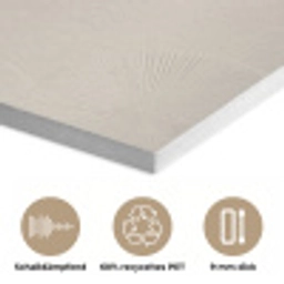 Japandi - Beige - Modern PET vilt klein -closeup_DE