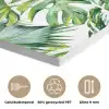 Bladeren - Monstera - Tropical - Jungle PET vilt klein -closeup_NL
