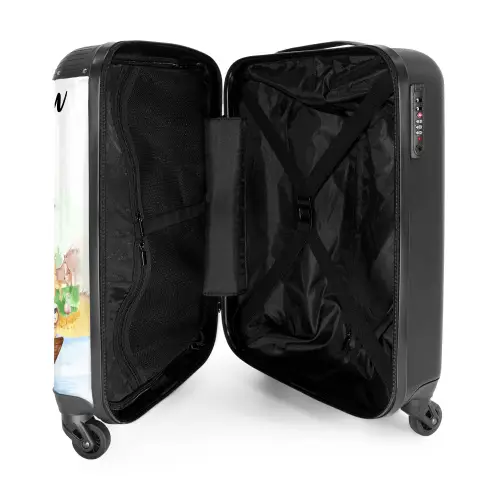 Eilandplezier NBS - Handbagage koffer - Kinderen Unisex middel -binnenkant