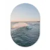 Golf - Zee - Water Wandcirkel Ovaal Forex klein -3d