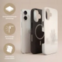 Boom - Mist - Sneeuw - Winter - Minimalistisch Toughcase MagSafe Apple iPhone 17 klein -USP_Lagen_NL
