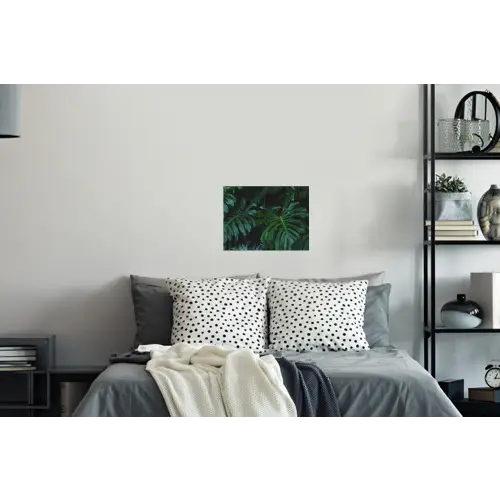 Bladeren - Tropisch - Monstera - Jungle Muursticker klein -slaapkamer