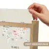 Wereldkaart - Kinderen - Jongens - Dino - Quote Light Box met kabel (Kinderlampje) klein -USP_websiteprintNL
