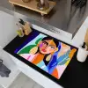 Portret - Vrouw - Modern Inductie beschemer met haakjes klein -sfeer1