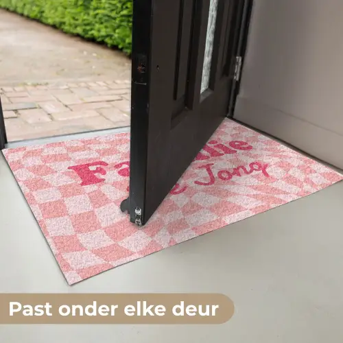 Familie - Roze Deurmat klein -USP_NL
