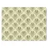 Klassiek - Waaier - Groen muismat rubber klein 262 -3d