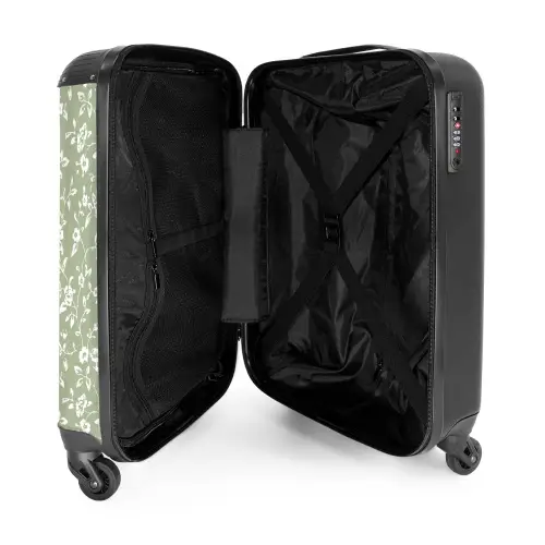 18 NBS - Handbagage koffer - Unisex middel -binnenkant