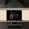 Dynamische Wijnsymfonie keuken achterwand spatscherm klein -sfeer1