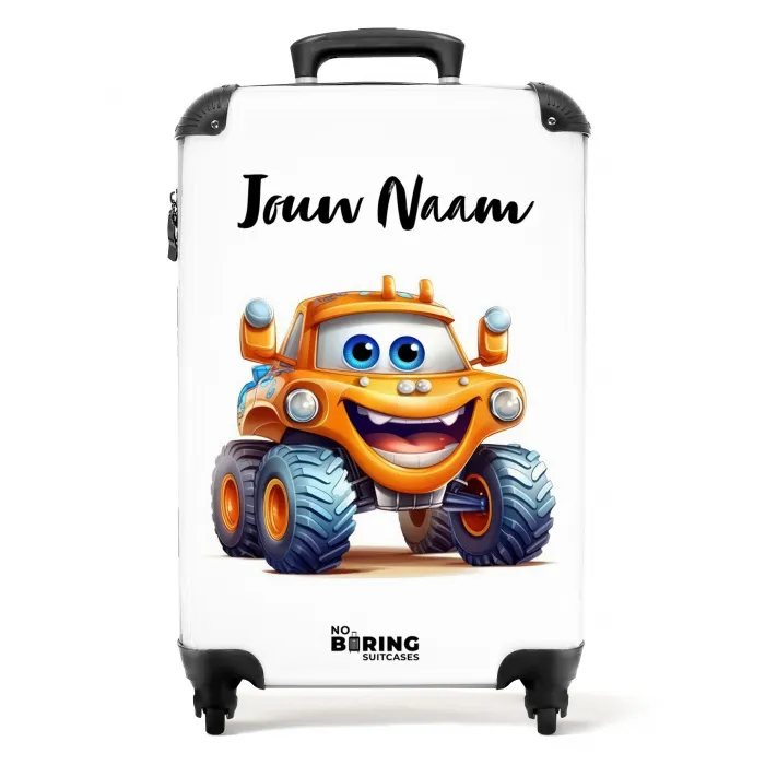 Martin monstertruck NBS - Handbagage koffer - Kinderen Unisex middel -productfoto_recht