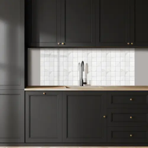 Marmer - Patroon - Aders - Wit keuken achterwand 2 middel 871 -sfeer1