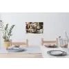 Kerst - Kerstboom - Winter - Binnen - Sneeuw Muursticker klein -eettafel