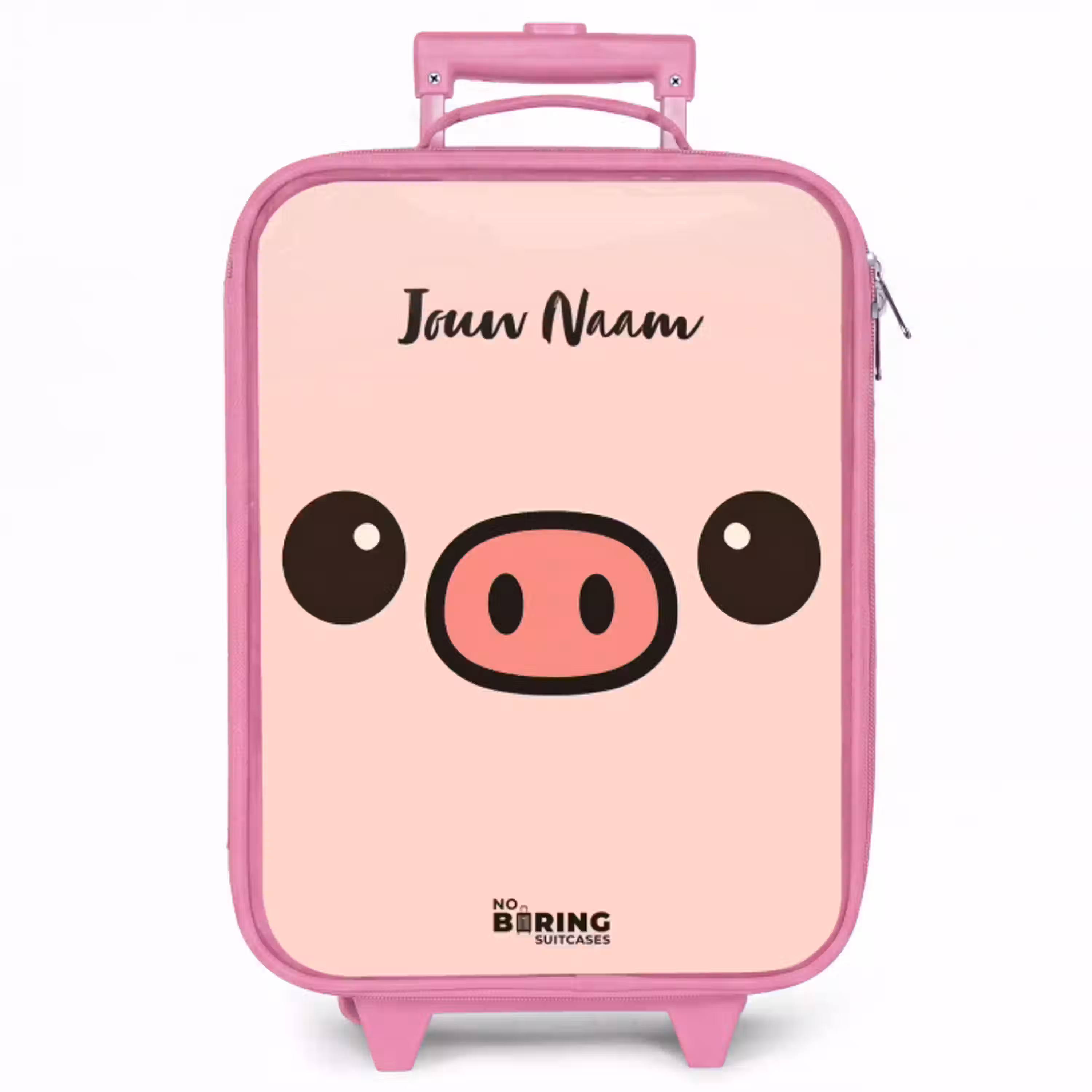 Kawai - Varken - Roze Kinderkoffer - Roze klein -zzz_website3d