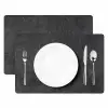 Beton - Zwart - Grijs - Rustiek - Industrieel Placemat vinyl groot -zzsfeer2_Kitchenyeah-website
