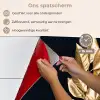 Plant - Bladeren - Goud - Zwart - Luxe keuken achterwand spatscherm klein -spatscherm_NL