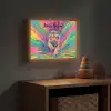 Tijger  - Wilde dieren - Kleurrijk - Verflook Light Box met batterij (Wandlamp kind) middel -sfeer5_kind